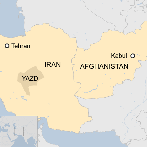 iran and afghanistan map Afghans Condemn Iran Police After Refugees Die In Car Fire Bbc News iran and afghanistan map