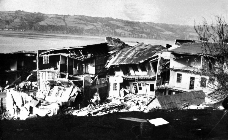 Casas destruidas. 