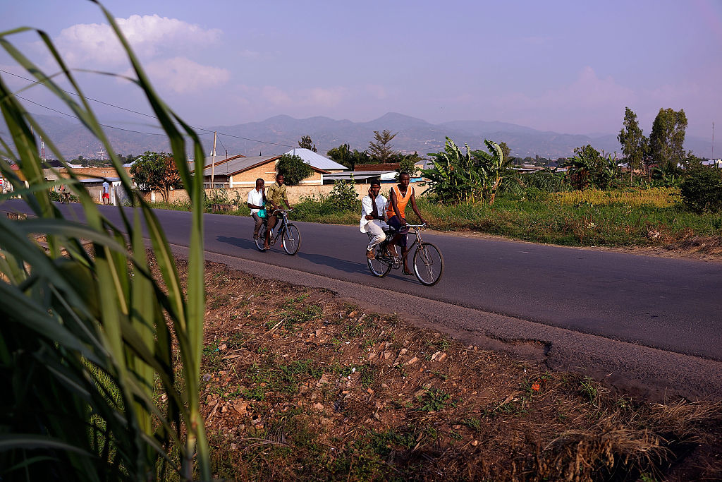 People cycling