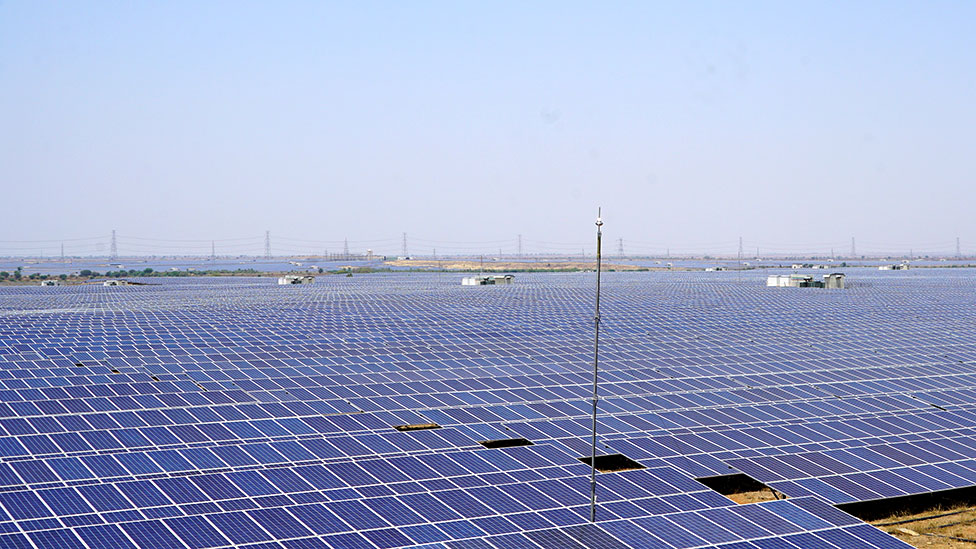 Solar panels in India