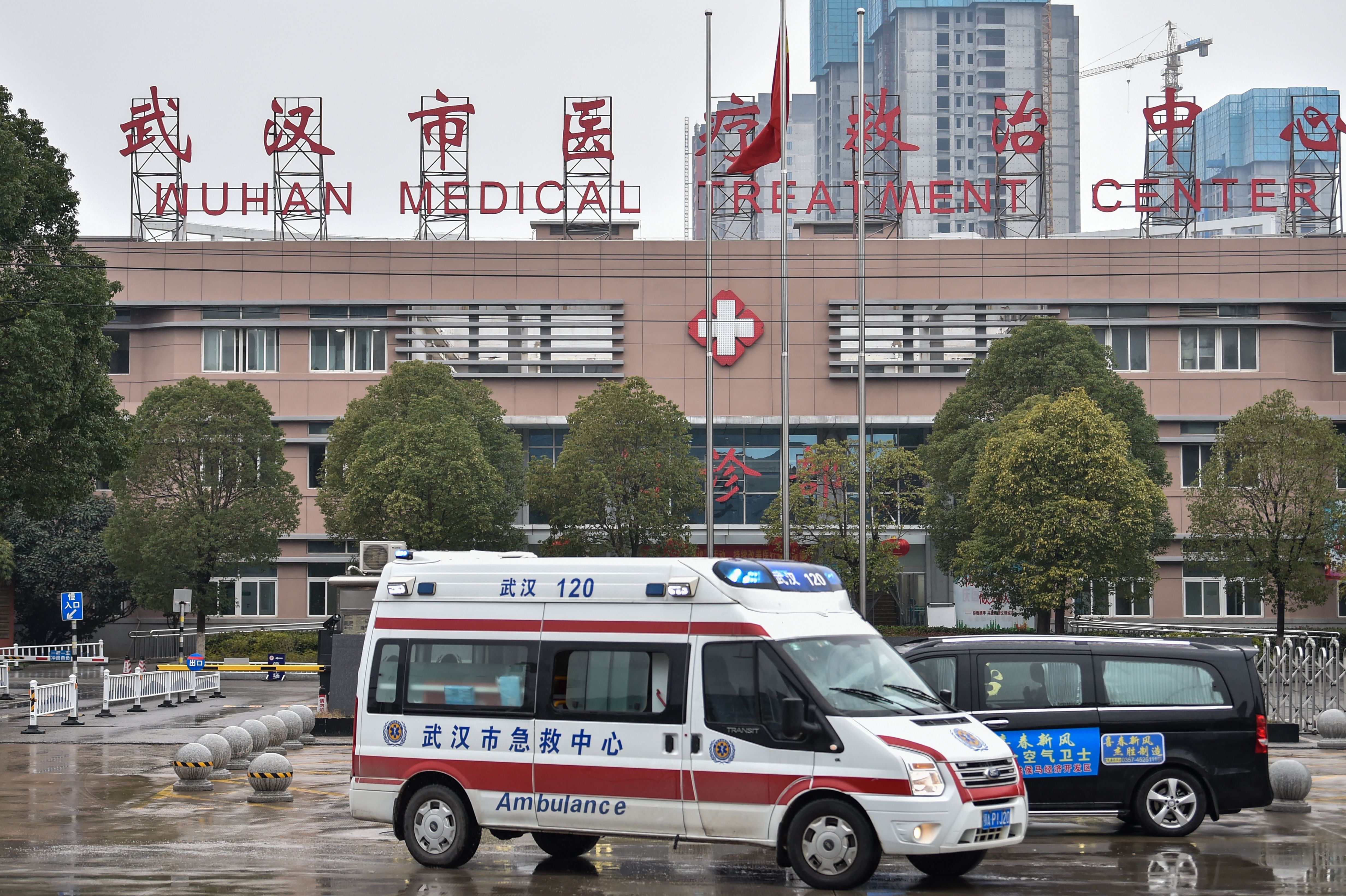 Healthcare centre in Wuhan