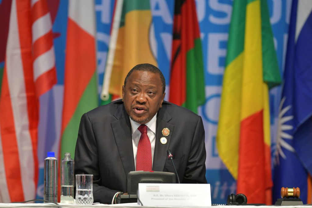 Kenya's President Uhuru Kenyatta