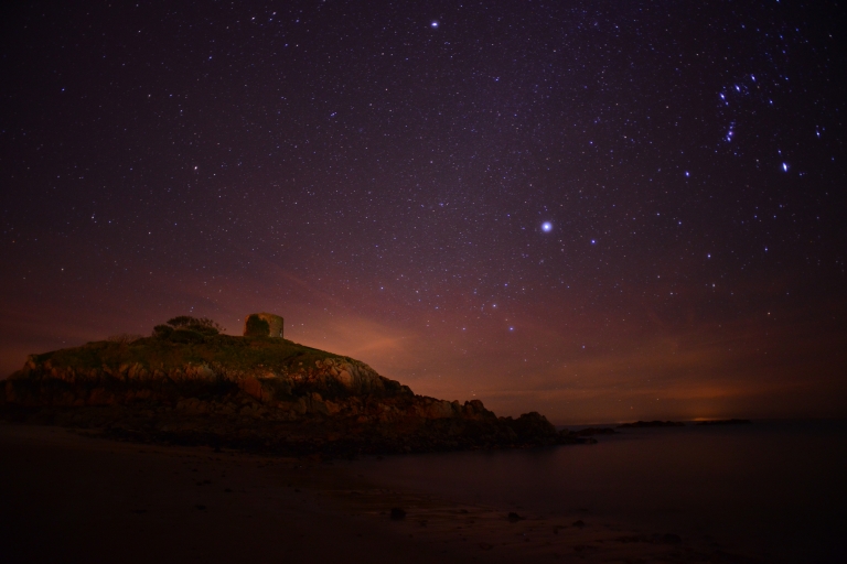 Cielo con estrellas