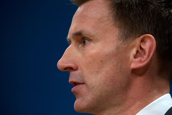 Jeremy Hunt delivers a speech on the third day of the Conservative Party Conference 2016. 
