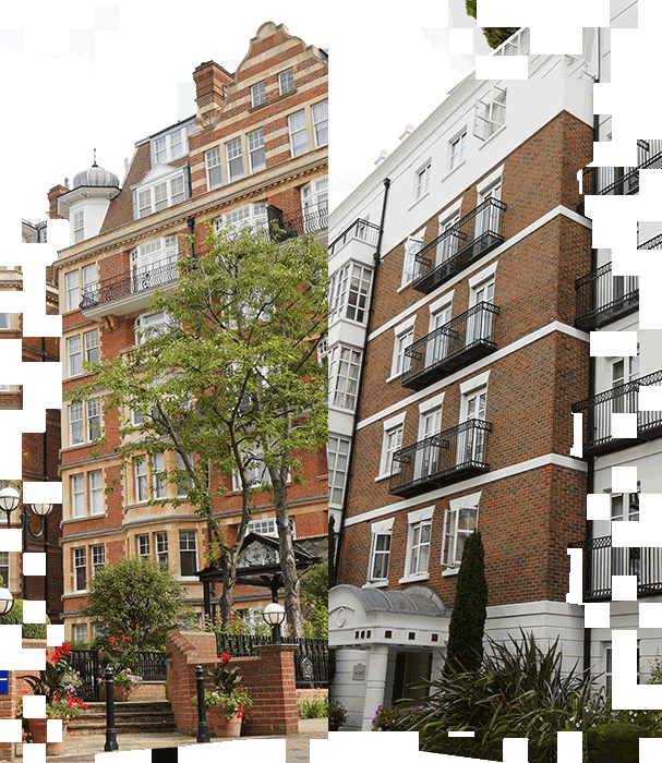 Foto de dos apartamentos en Londres