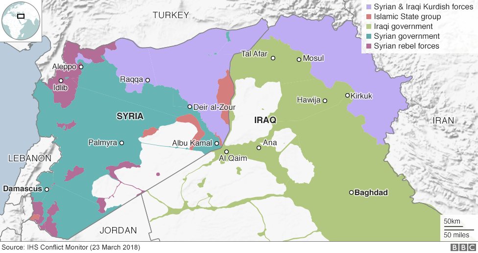 Middle East Map Isis Islamic State and the crisis in Iraq and Syria in maps   BBC News