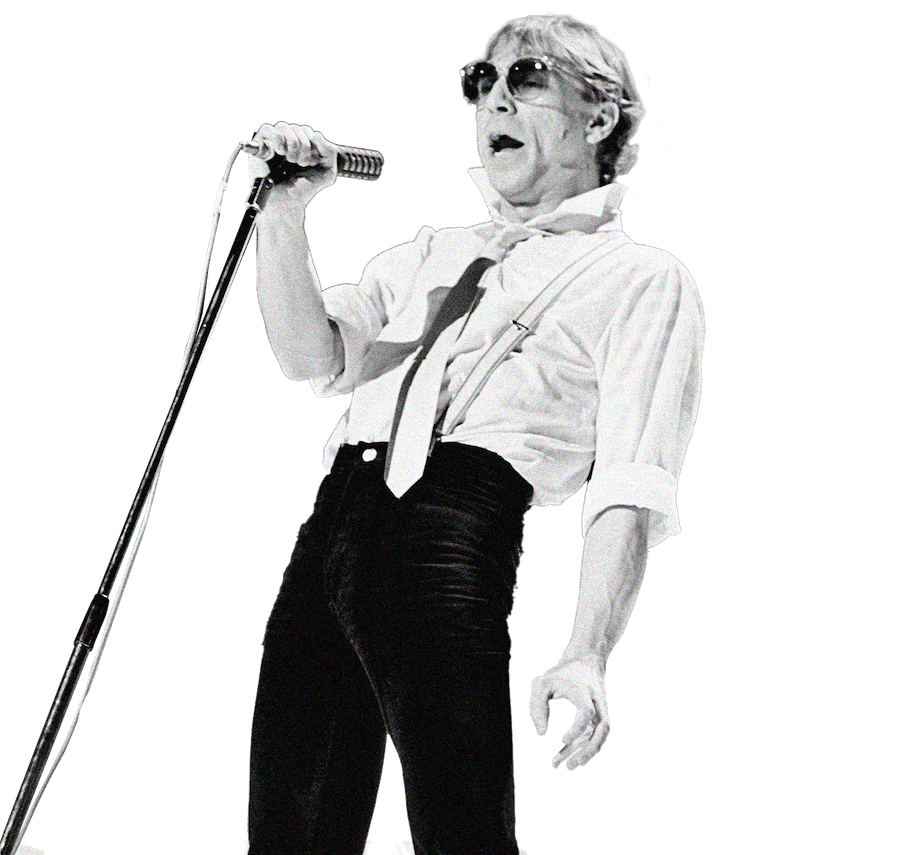 Image of Jahn Teigen singing in 1978