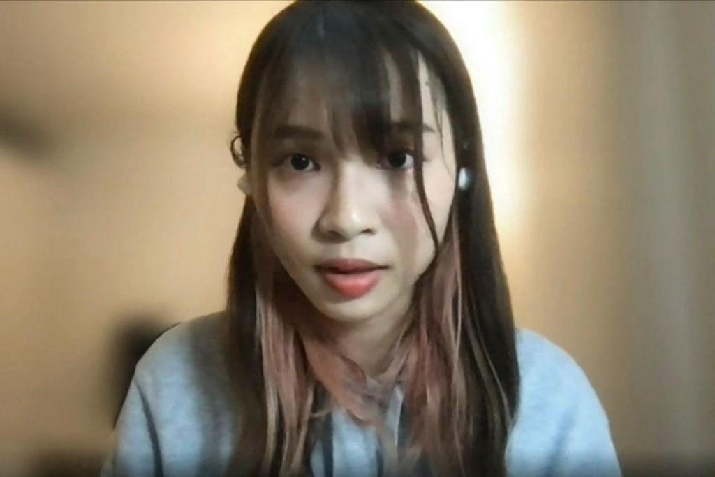 周庭在多倫多接受連線採訪(5/12/2023)