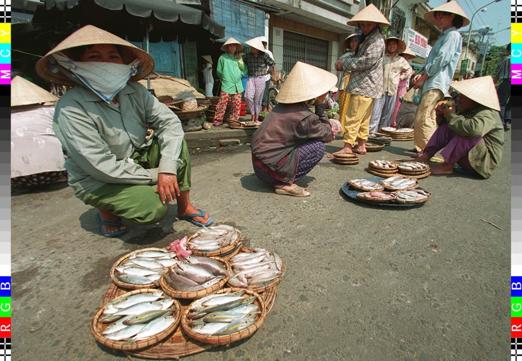 Chợ cá ven biển Đà Nẵng năm 1997