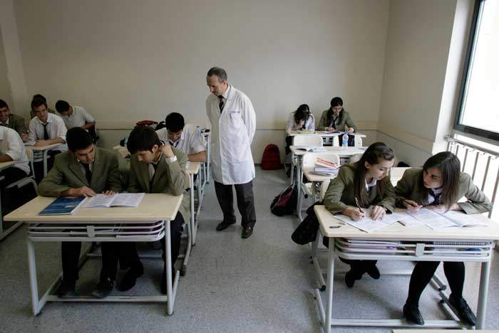 Pupils at a Gulenist school in Turkey, 2008