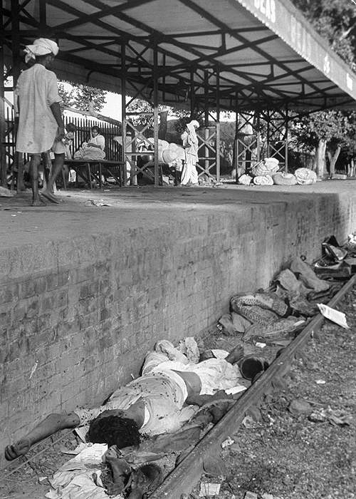 Aftermath of an attack on a refugee train(Getty Images)