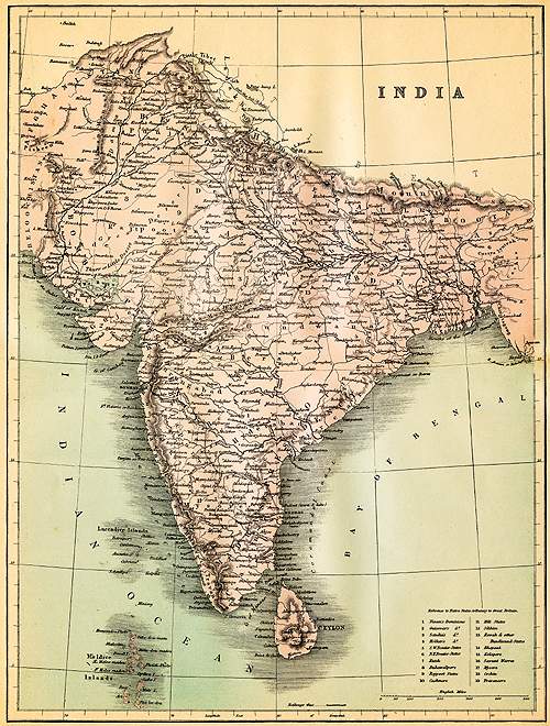 Map of British colonial India(Getty Images)