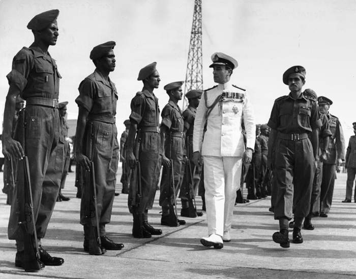 Lord Mountbatten at Viceroy House in New Delhi(Getty Images)