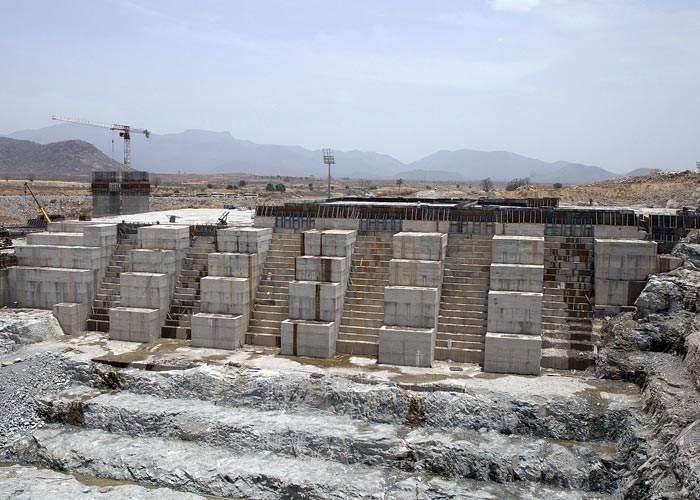 GERD under construction in 2015(Getty Images)