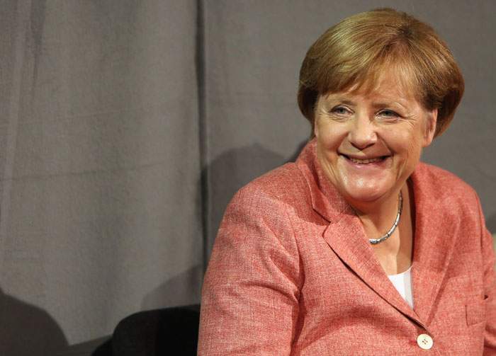 According to Wolgang Bosbach, Merkel &quot;has a very good sense of humour...&quot;