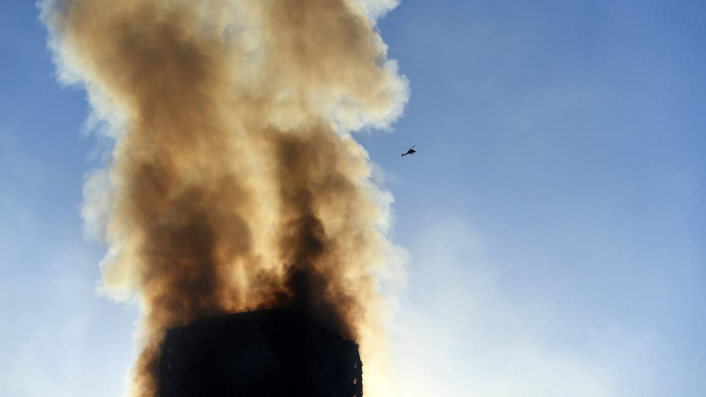 London fire: Why are people told to 'stay put'? - BBC News