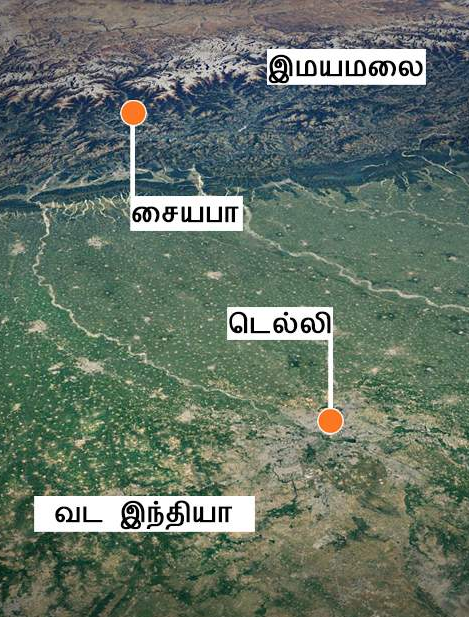 டெல்லியிருந்து சாலை வழியாக சுமார் 400 கி.மீ தொலைவில் பாகீரதி நதியின் கடக்கும் பகுதியில் இது அமைந்துள்ளது.  டெல்லியிருந்து சாலை வழியாக சுமார் 400 கி.மீ தொலைவில் பாகீரதி நதியின் கடக்கும் பகுதியில் இது அமைந்துள்ளது. 