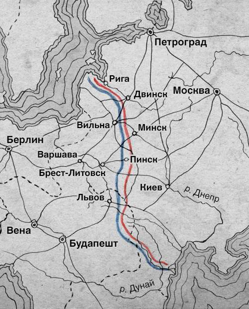 Русский фронт в 1917 году
