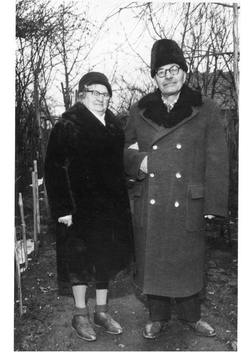 Филипп Васильченко с женой в 1969 году