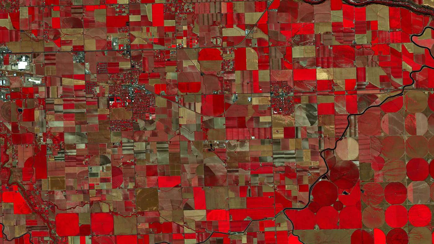 Інфрачервона зйомка полів у США дозволяє оцінити збитки від граду 