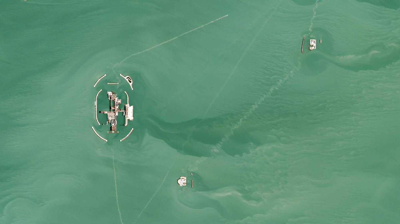 Нафтове родовище Кашаган у Казахстані