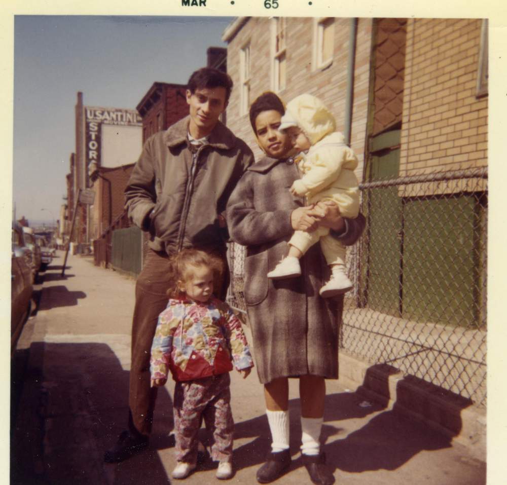 The Bonilla family in Park Slope, Brooklyn in March 1965