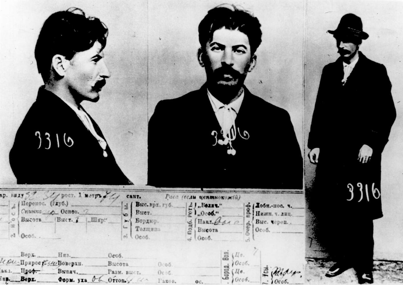 Stalin&#39;in Petrograd polisindeki kaydı