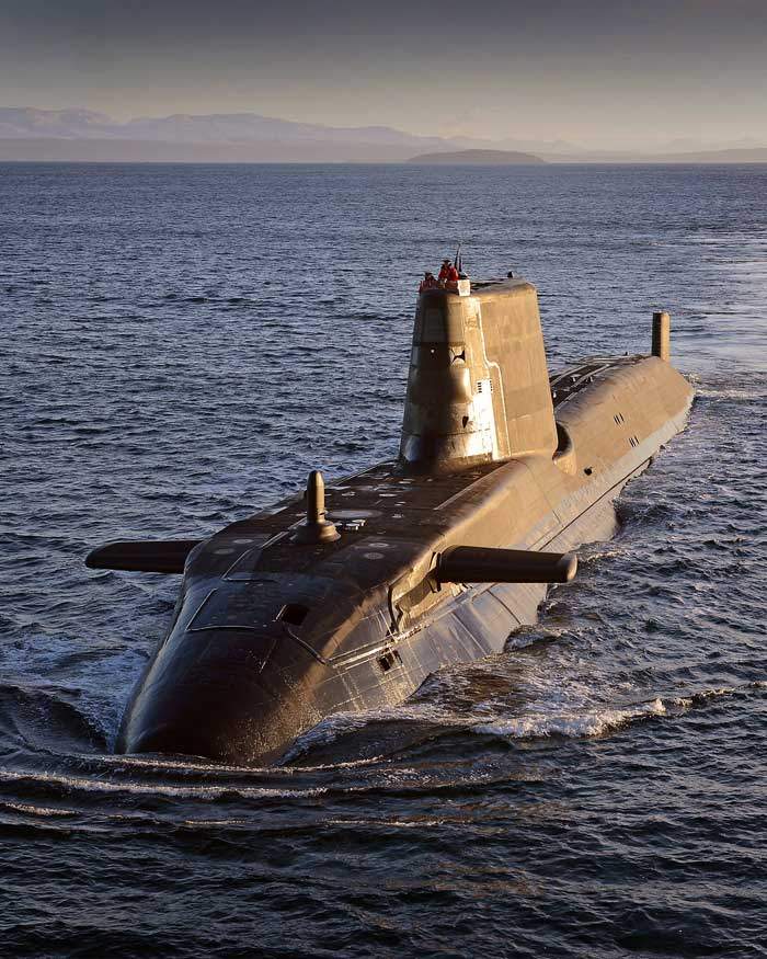 HMS Ambush, one of the Royal Navy&#39;s attack submarines