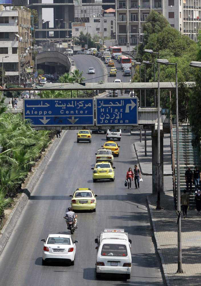 دمشق\/ جسر فيكتوريا 2013LOUAI BESHARA\/AFP\/Getty Images