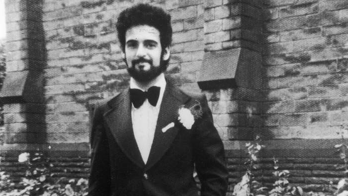 British serial killer Peter Sutcliffe, &#39;The Yorkshire Ripper&#39;, on his wedding day