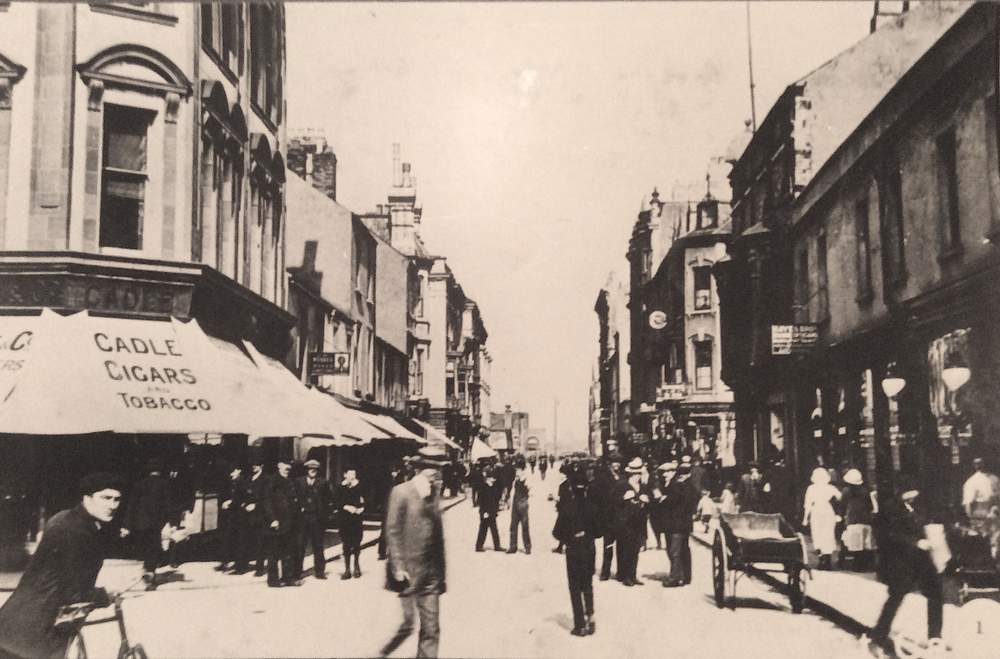 James Street, the beating heart of Cardiff docks, in the early 1900s