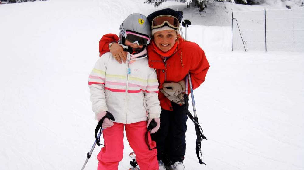 Millie Knight and her mother Suzanne