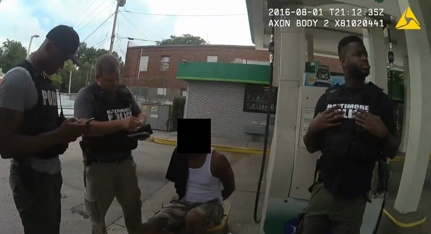 Bodycam footage of a GTTF arrest