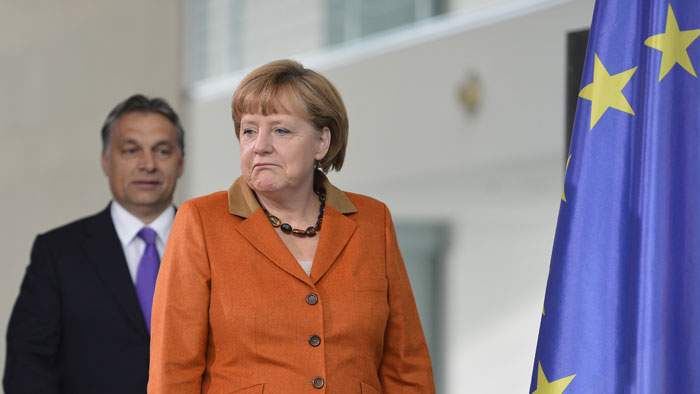 Angela Merkel is said to distrust Orban