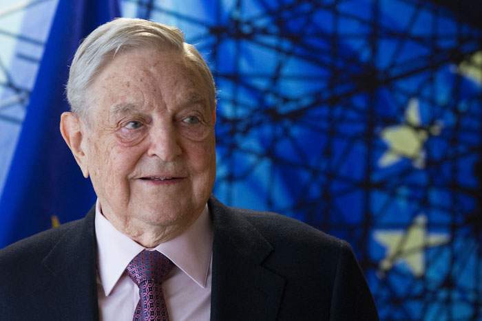 Soros in Brussels, 2017