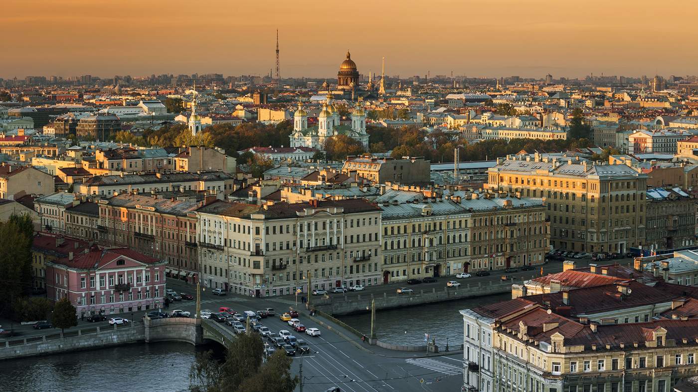 Места для прогулок в Санкт-Петербурге