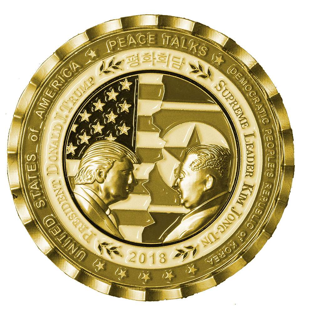 Trump-Kim summit commemorative coin