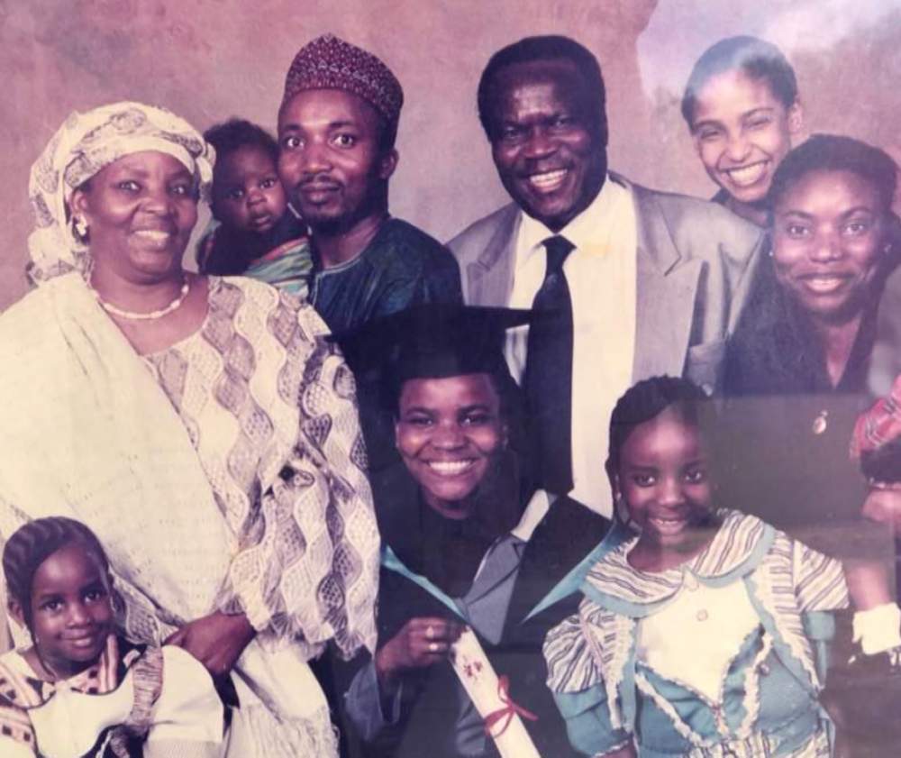 Hadiza Bawa-Garba and family