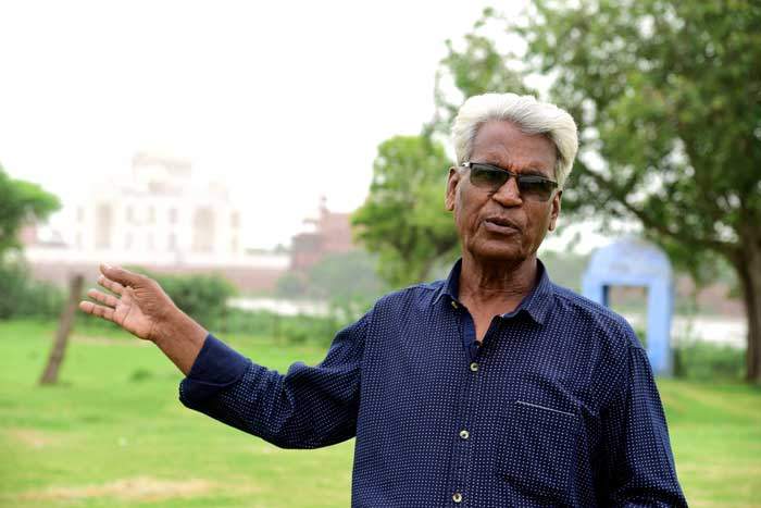 Shamshuddin Khan, Taj Mahal tour guide