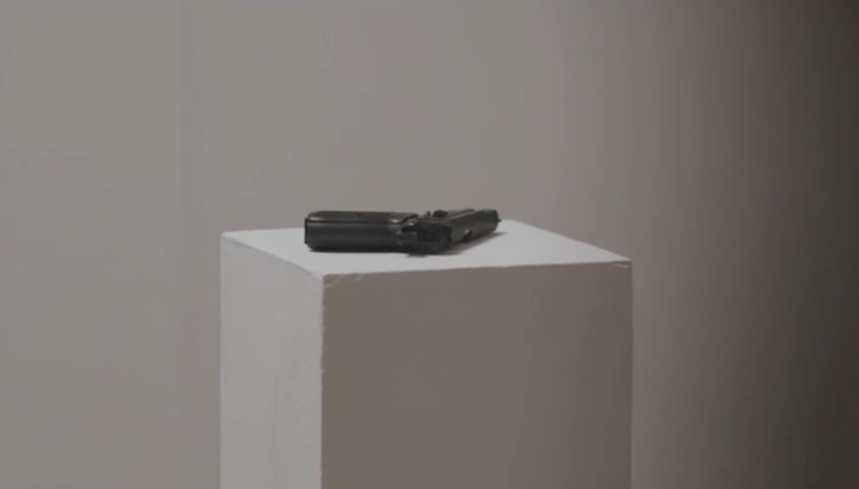 A replica of Gun No 6 (Picture: BBC Two)