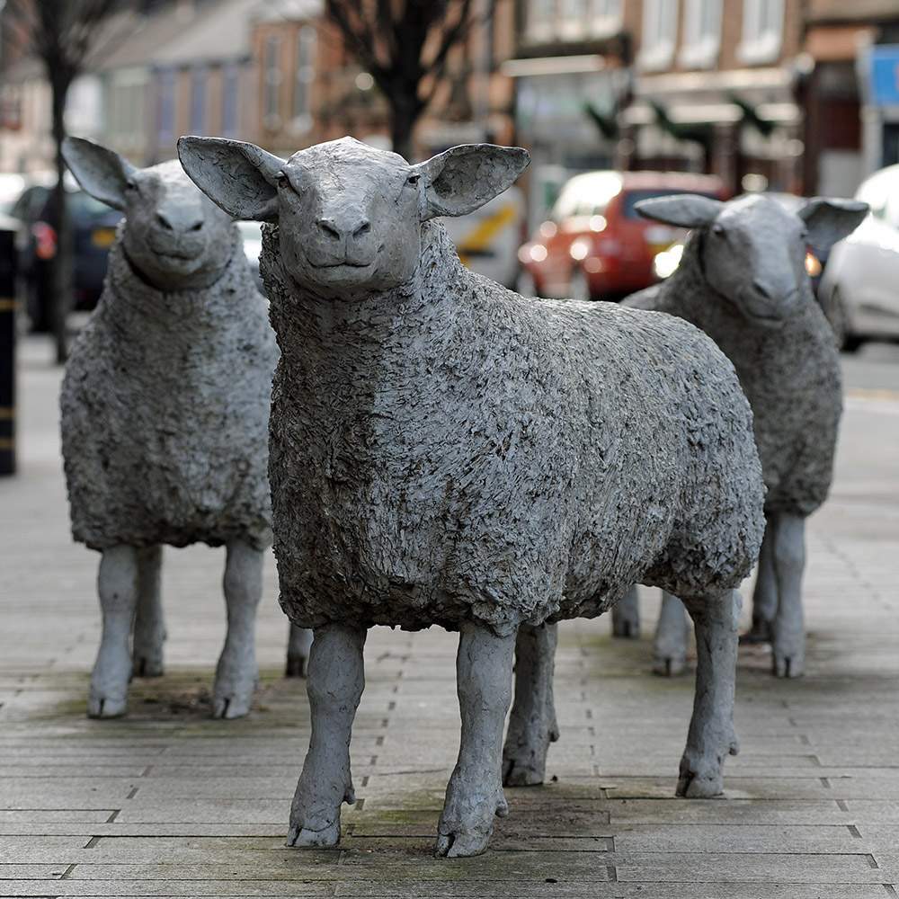 Street sculptures celebrate Lockerbie&#39;s connection with agriculture