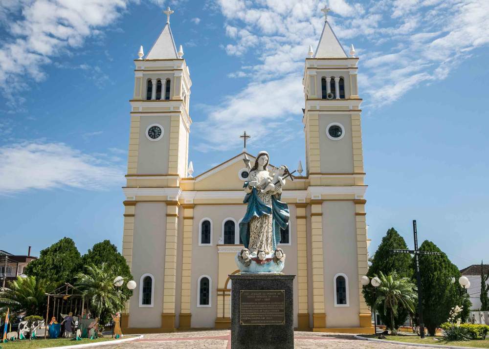 Igreja Nossa Senhora da Guia, em Eldorado