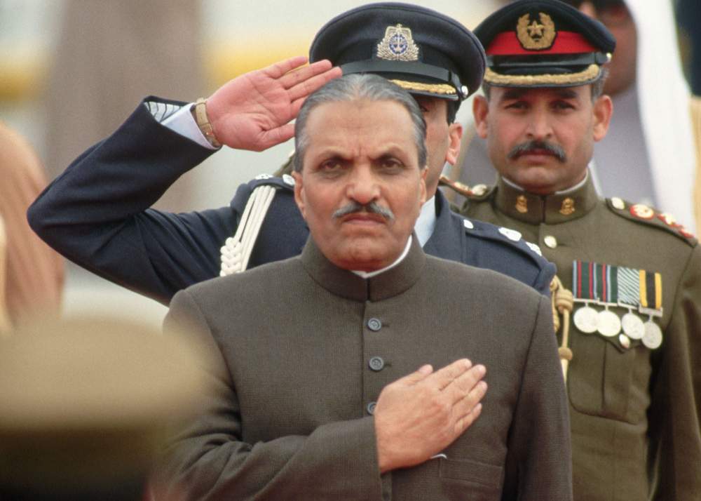 Pakistani President Zia ul-Haq, 1987