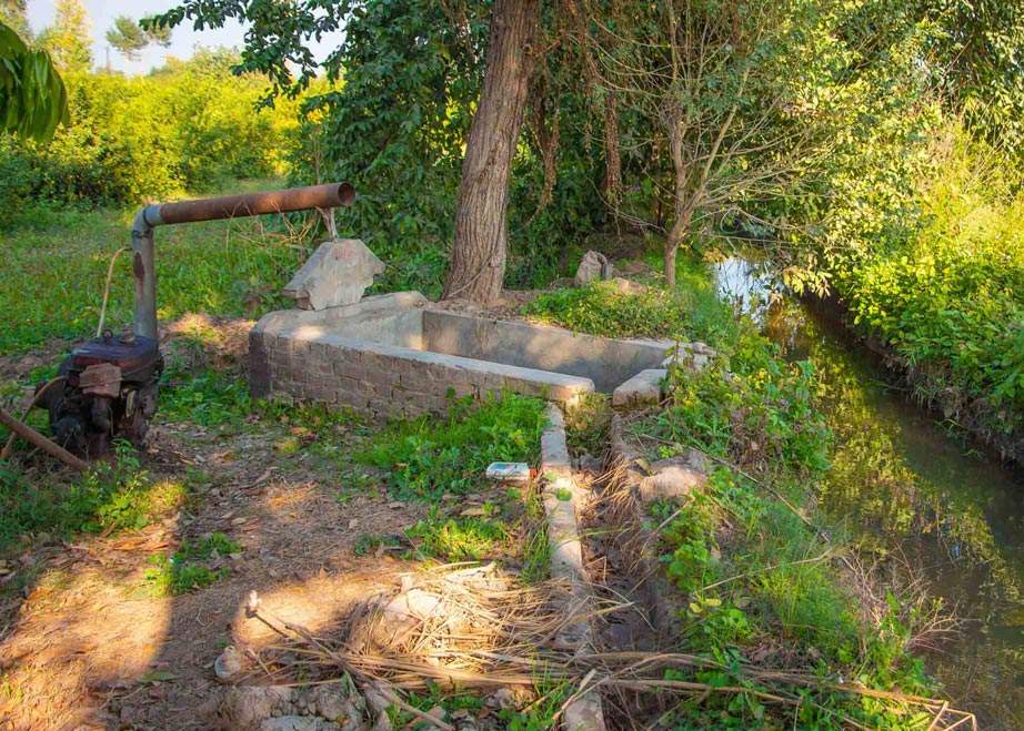 वो ट्यूब वेल जहां से आसिया ने पानी लिया था