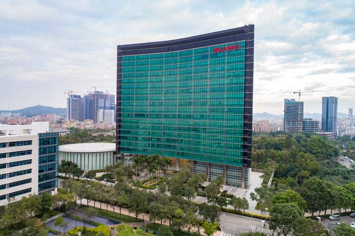 Huawei headquarters in Shenzhen, China