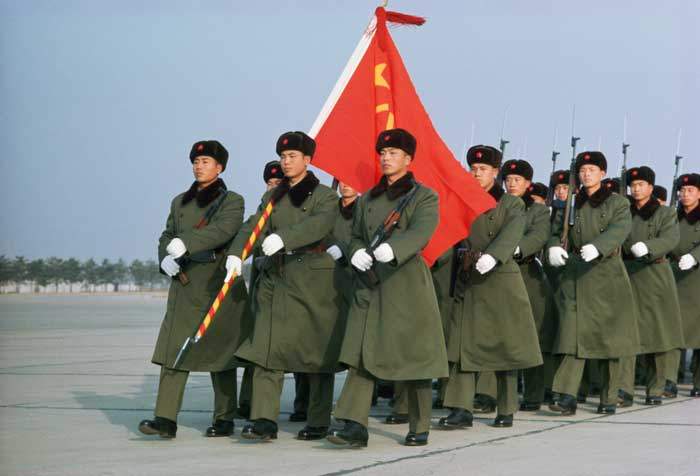 Soldiers from the People&#39;s Liberation Army, 1972