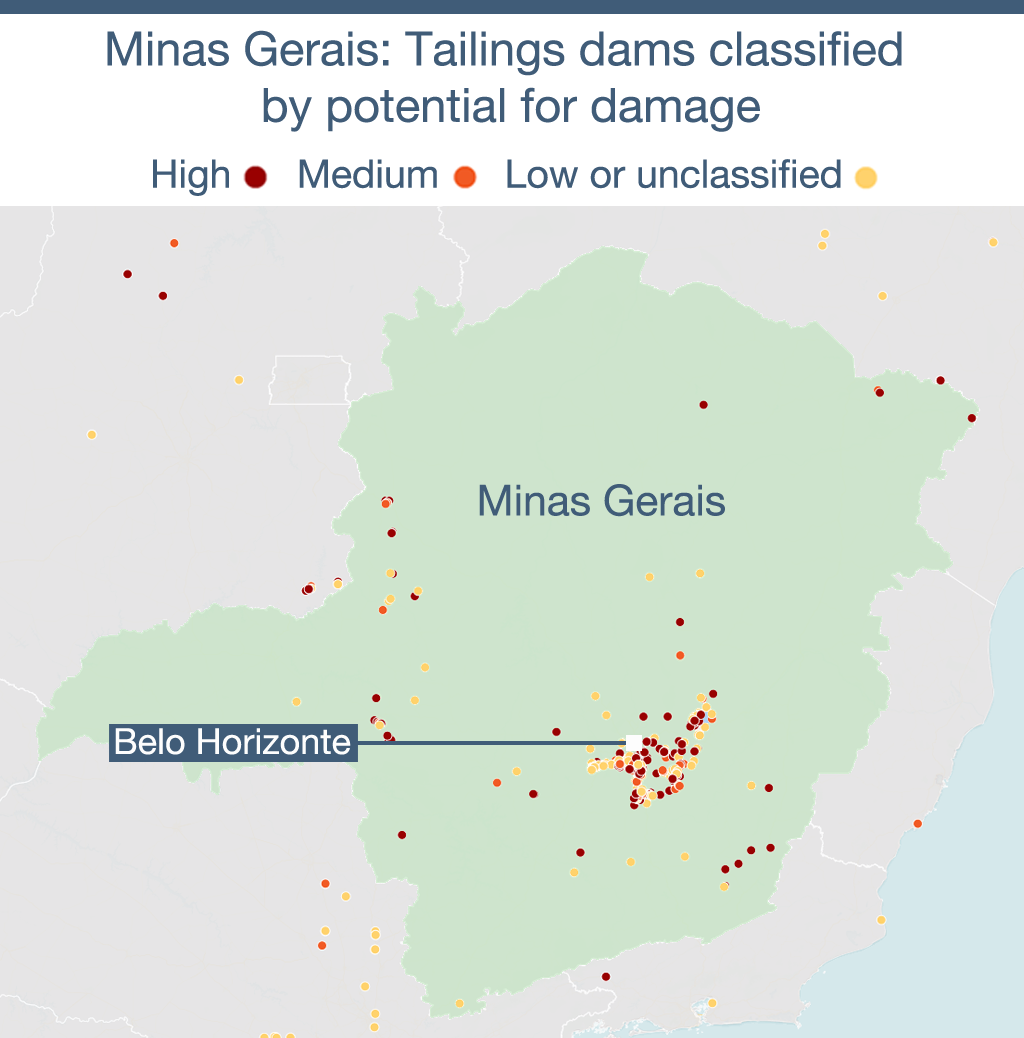 Source: Agência Nacional de Mineração (National Mining Agency),  Agência Nacional de Águas (National Water Agency). Map created using Carto.