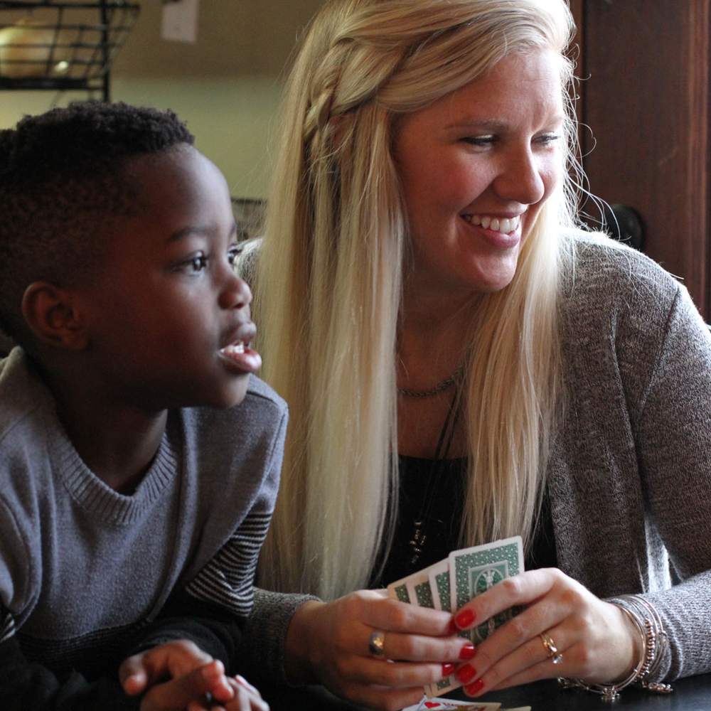 Haven’s sister Haley and her 6-year-old son, Shep