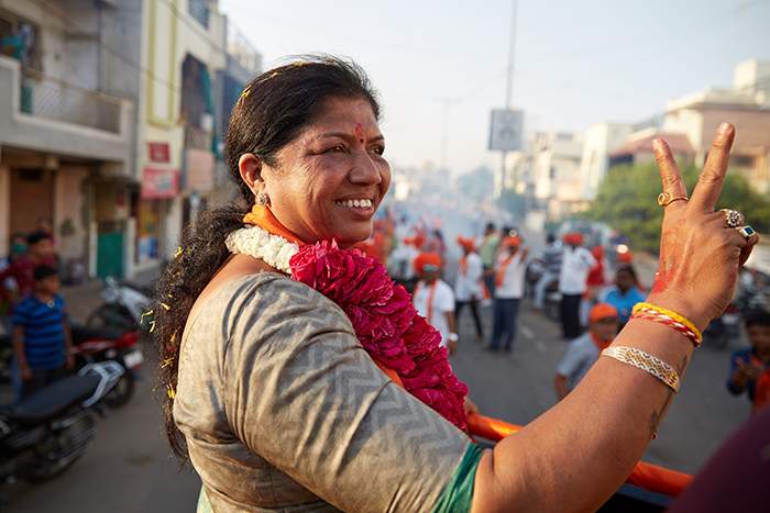 Ranjanben Dhananjay Bhatt is the BJP candidate in Vadodara