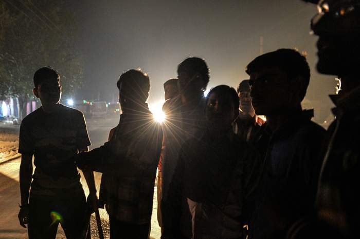 A cow vigilante group in Rajasthan, photographed in 2015